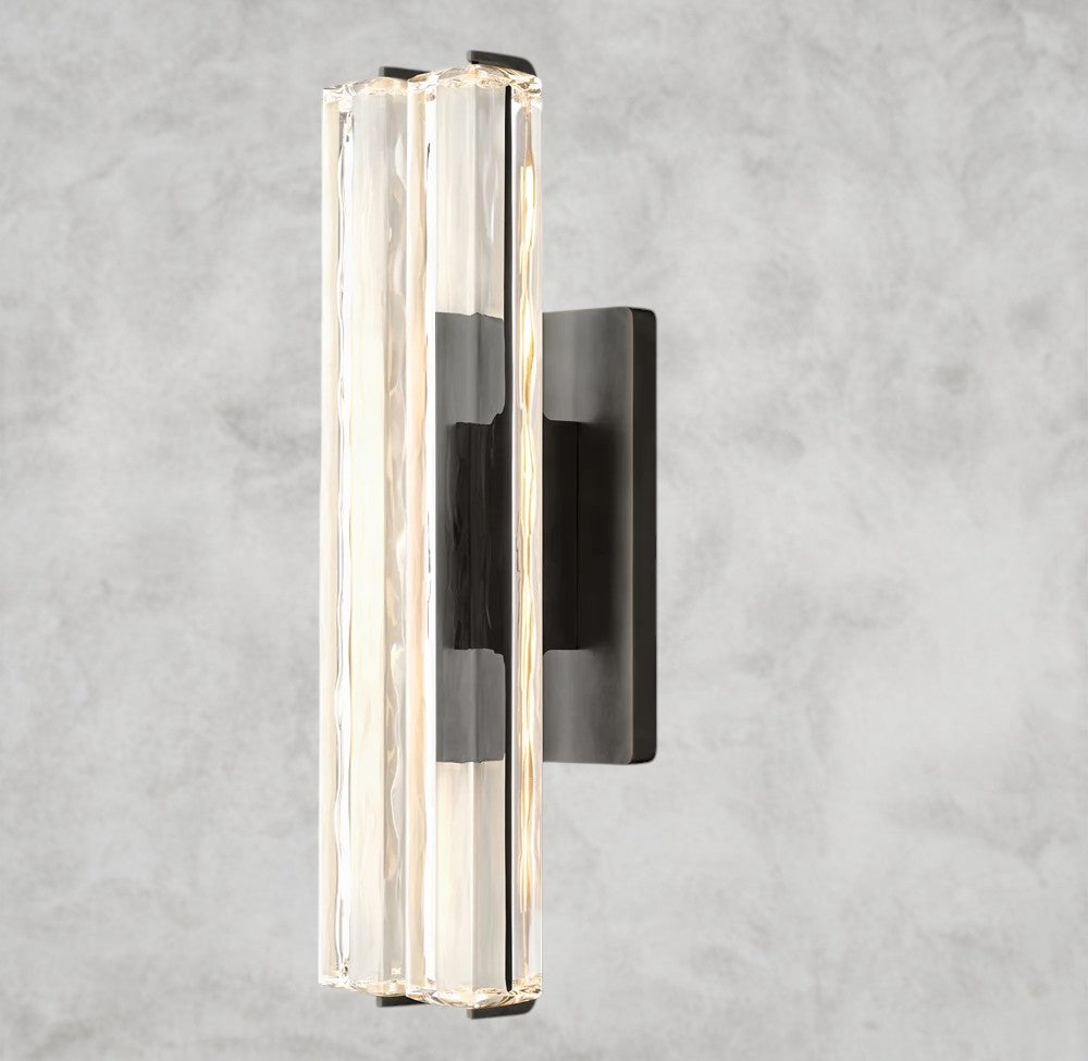 Audubon Crystal Double Sconce